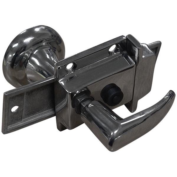 Stainless Steel Rim Latch Set - Surface Mount