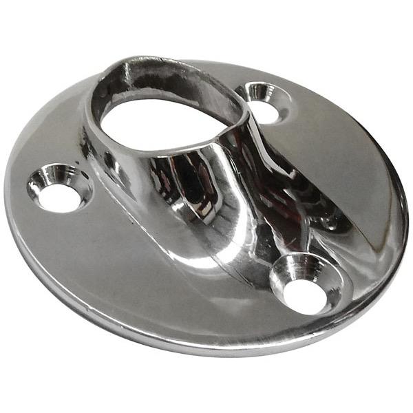 Stainless Steel Round Base 60 Degree Angle