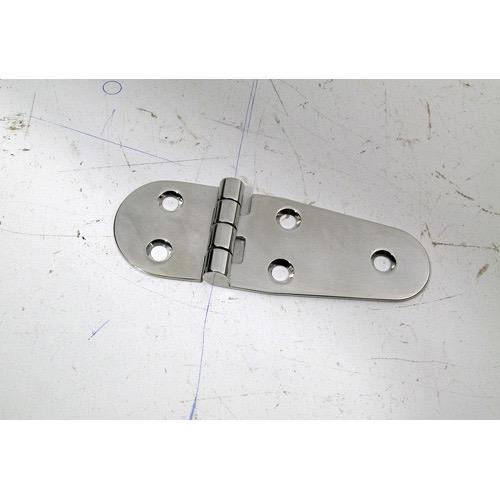 Hinges S/S - Length Flat: 107mm - Width: 38mm - Split: 41/66mm