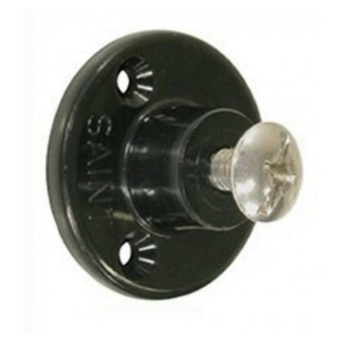 Canopy Side Mount - Black Nylon - Base Dia: 43mm - Mount Screws: 3mm c/s