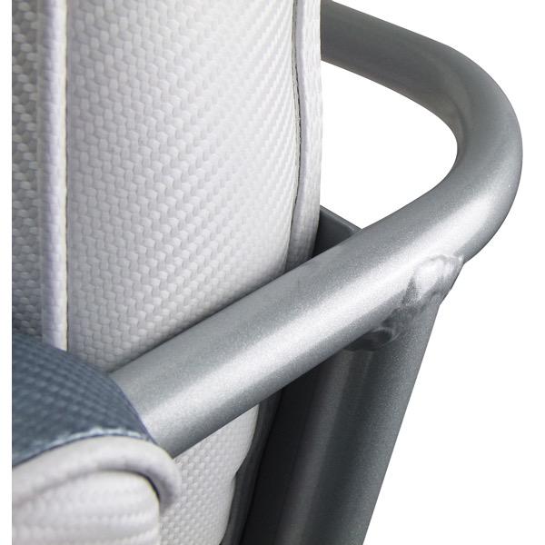 Bluewater Boat Seat  - Dark Grey Carbon/Light Grey