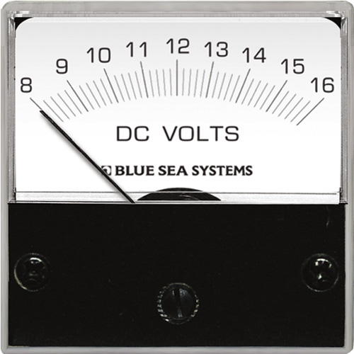 DC Micro Voltmeter - 8 to 16V DC