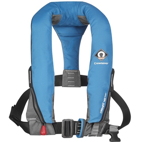 Crewfit 165N Sport Lifejacket - Auto - Harness (Aus) - Blue