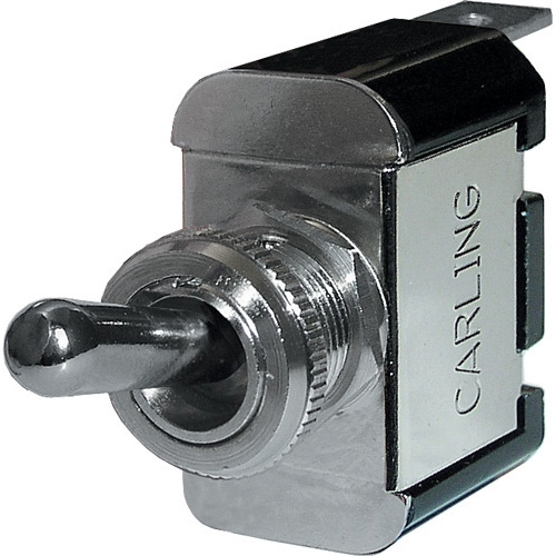Weather Deck Toggle Switch SPST (Momentary ON)-OFF-(Momentary ON)