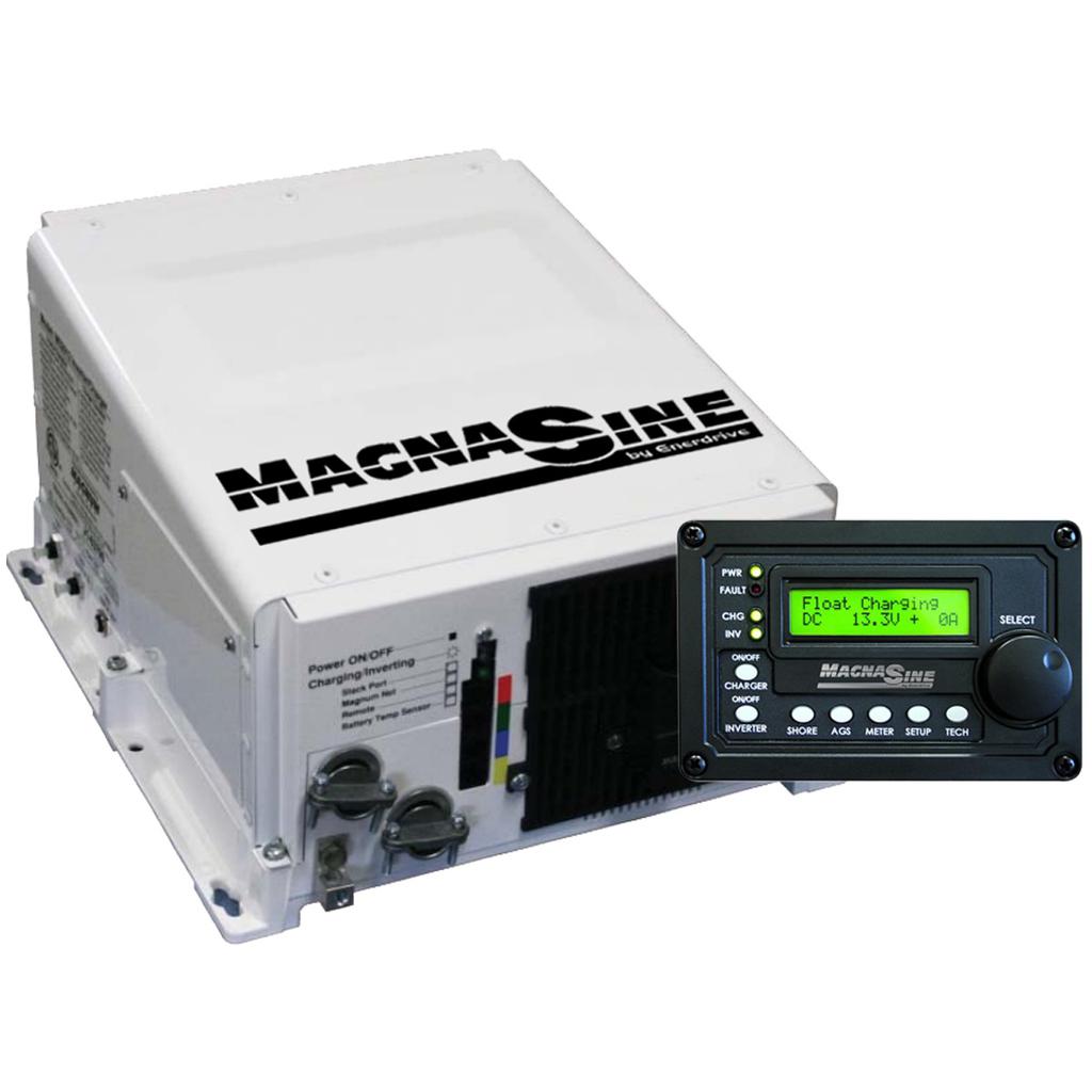 MagnaSine Combi 12V/2800W - 125A 110VAC Kit incl. Main Fuse & ARC50 Remote