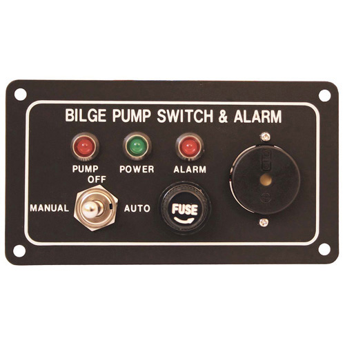 Bilge Switch & Alarm Panel - 12V