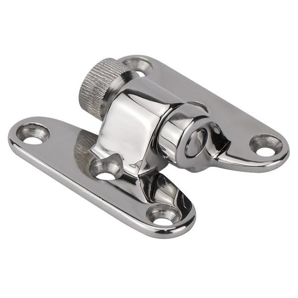 Removable Spring Pin Stainless Steel Hinge - 55mm(L) x 52mm(W) - 6 Holes