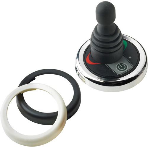 Round Bow Thruster Touch Panel w/ Joy-stick & Time Delay - 52mm - 12/24V