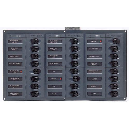 Contour' Circuit Breaker Panel - With Meter -12-24 Loads