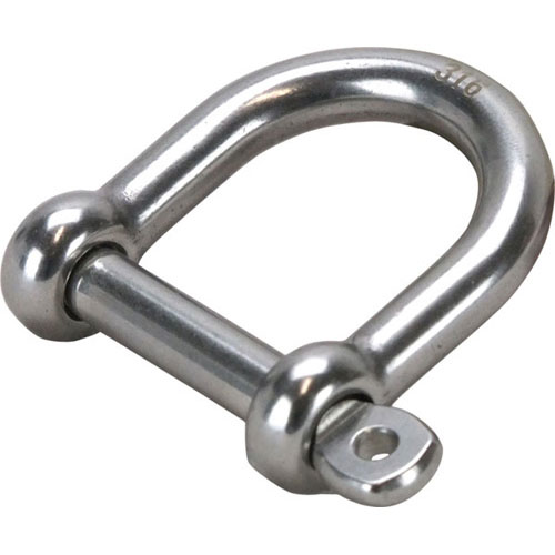 8mm S/S D Shackle Wide Type