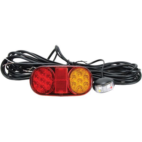 10-30V LED Trailer Light - 162mm w/ Cable