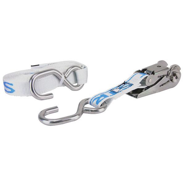 25mm x 4.3m Light Duty Stainless Steel Ratchet Tie Down