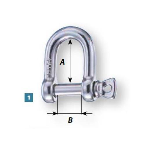 Titanium D Shackle