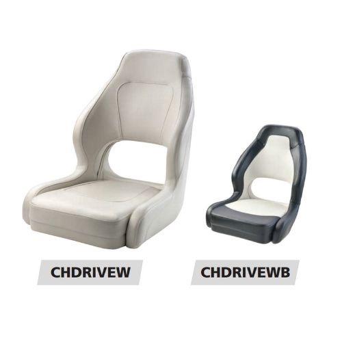 DRIVER Sports helm seat - White