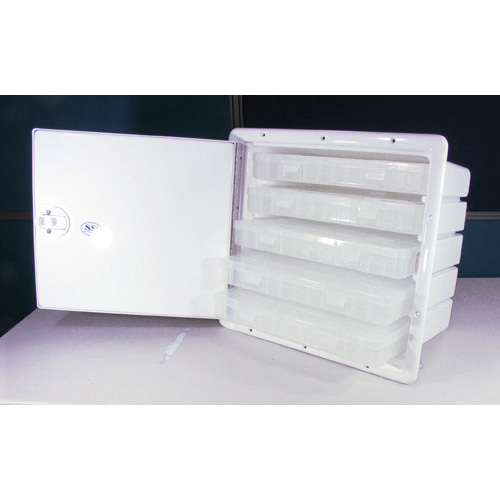 SSI Lockable Storage Cabinet - Five Drawer - Outside Dim: 432 x 400mm