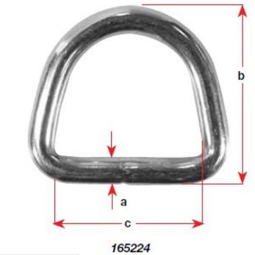 D Ring - Stainless Steel