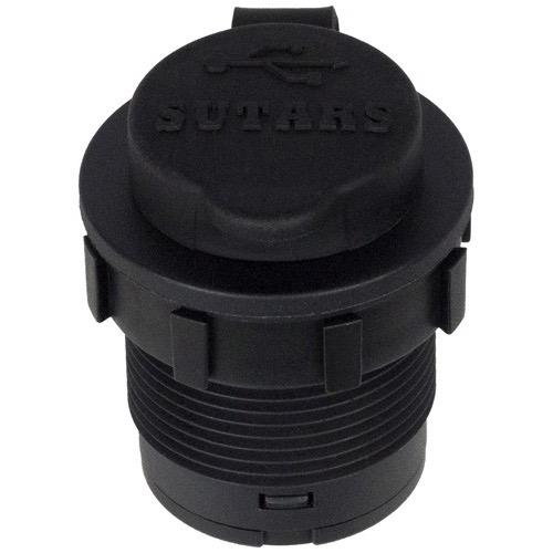 Suitars Dual USB Socket Illuminated -12/24V