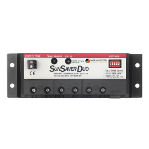 SunSaver Duo Solar Charge Controller 12Vdc 25 Amps