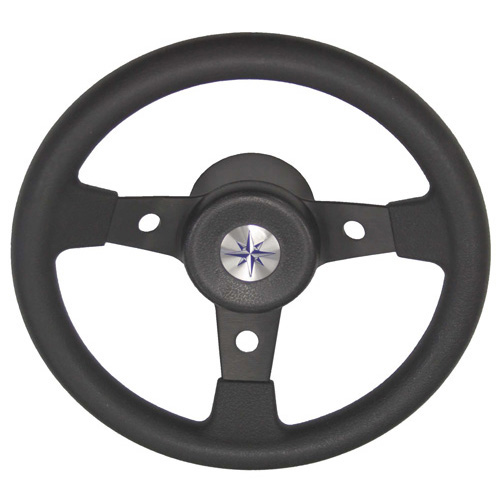 Delfino - Aluminium 3 Spoke Sports Steering Wheel - 310mm