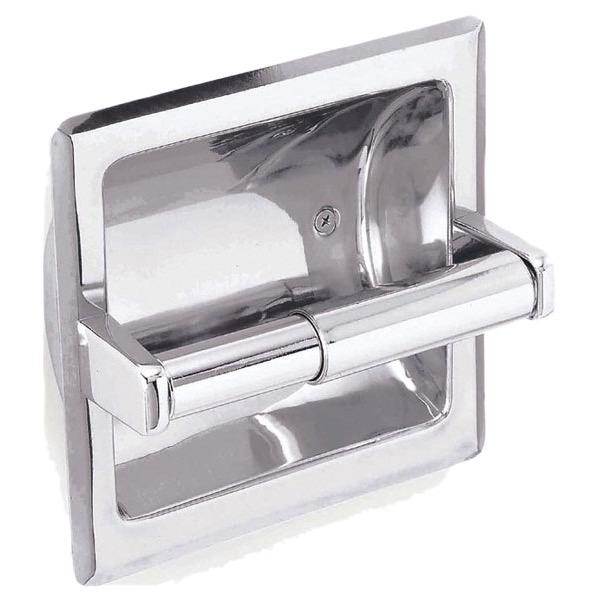 Stainless Steel Part Recessed Toilet Roll Holder