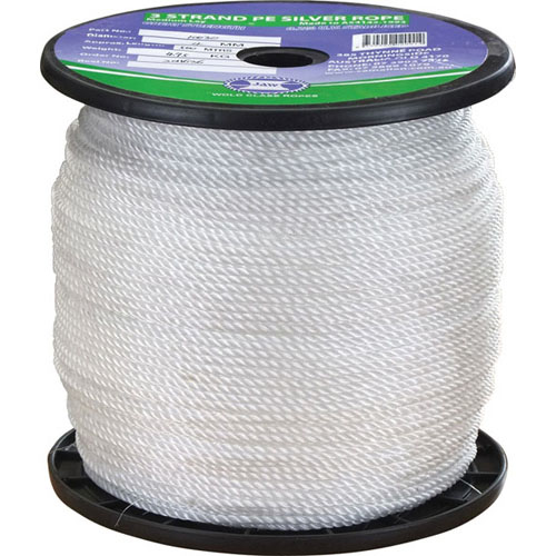 Polythylene Silver Rope 3- Strand