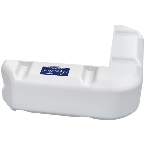 Corner 90° Dock Fender - White