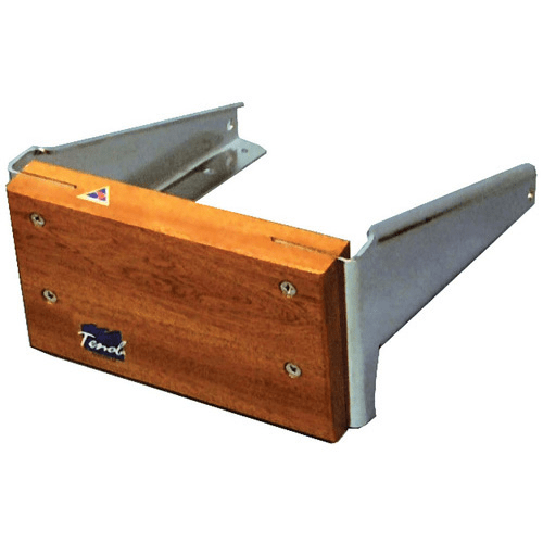 Stainless Steel Outboard Motor Bracket - Horizontal Mount Fixed Low Model