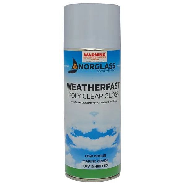 Weatherfast Poly Clear Gloss - Spray Can 300g