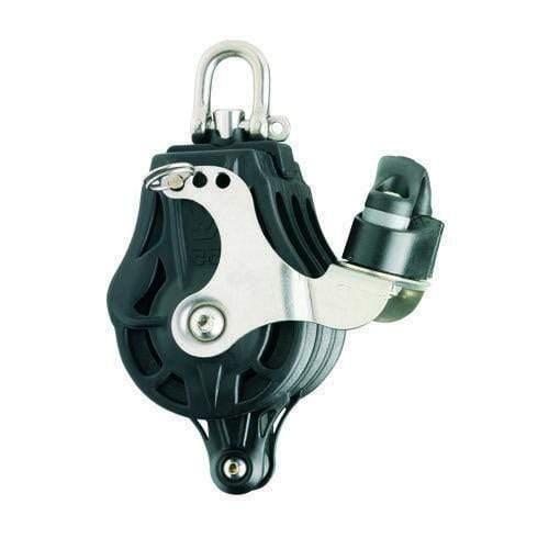 Ball Bearing Triple Block Sheave Dia 35mm - Swivel Head w/ Becket & Cam